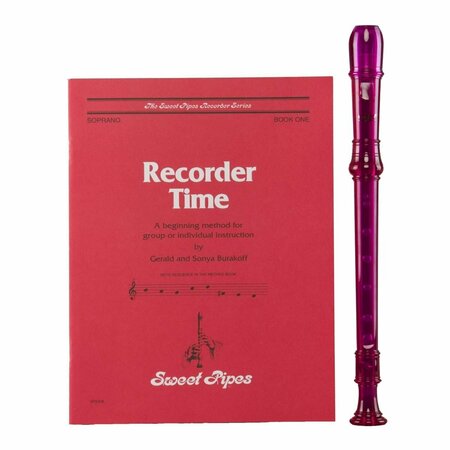 RYTHM BAND Rhythm Band Instruments  Canto Soprano Recorder - Purple RH436026